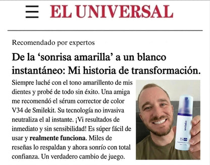 Espuma Blanqueadora  Dental