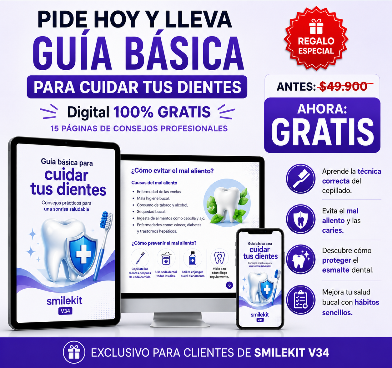 Espuma Blanqueadora  Dental
