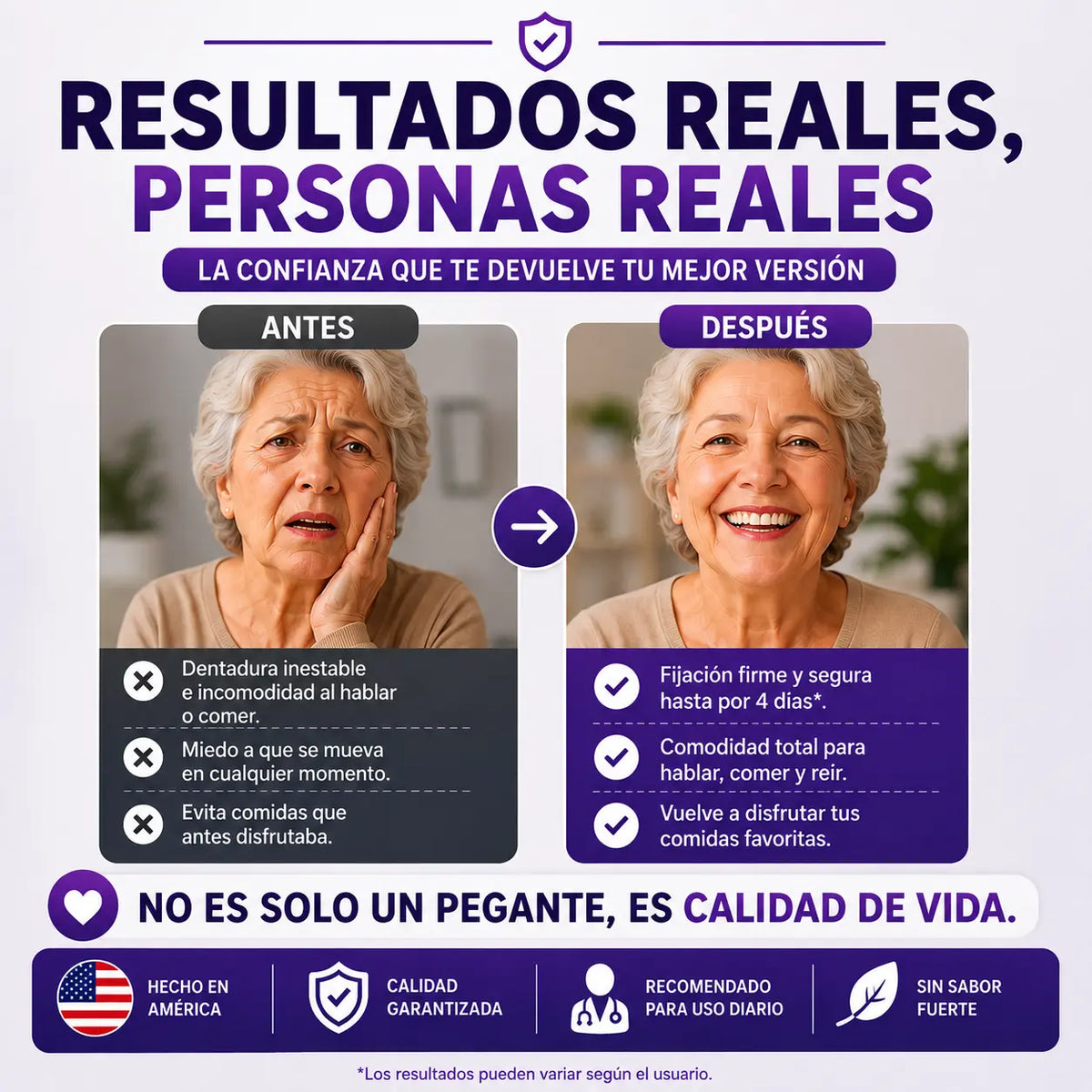 Adhesivo Para Dentadura Allday Secure