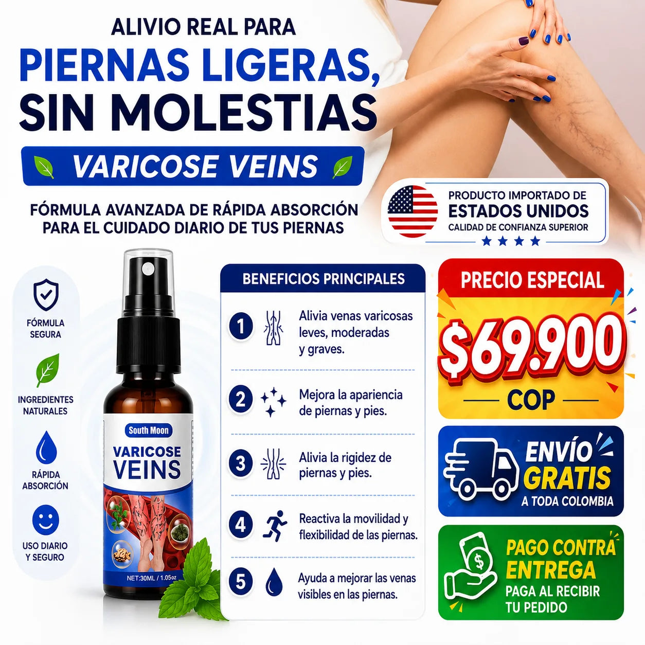 Spray Para Varices