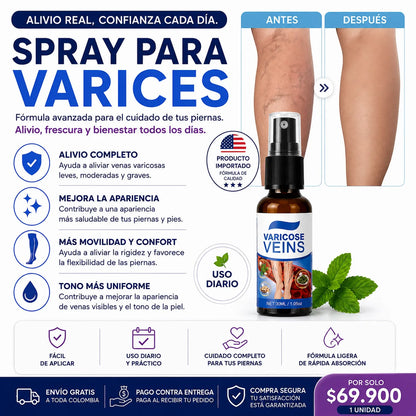 Spray Para Varices
